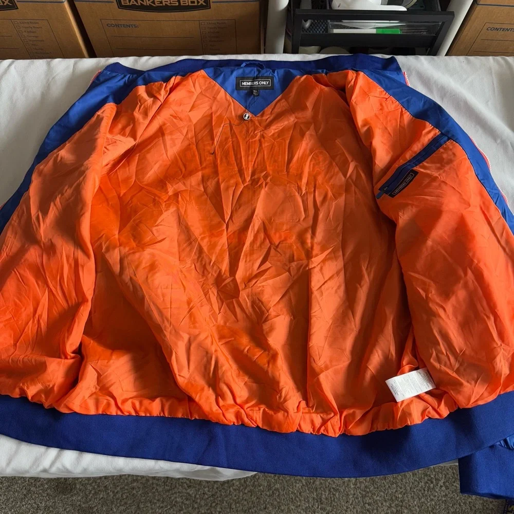Members Only‎ Jacket 3XL New York Islanders Inaugural Season Member Hockey NHL